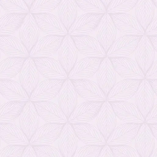 Go with the Flow Star Leaves Light Purple Cotton 44"/45" Fabric Per Yard - Choice Fabrics16747-06
