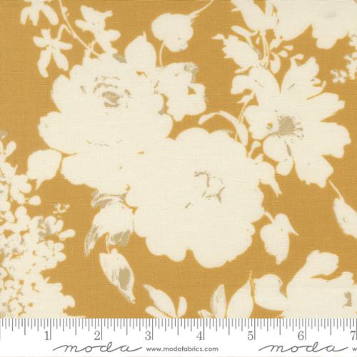 Gold Arabesque Whisper Honey Cotton 44"/45" Fabric Per Yard - Choice Fabrics33830-13