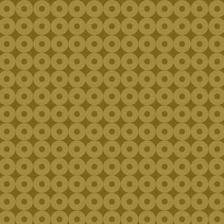 Gold Modern Refinement Circle Grid Geo Cotton 43"/44" Fabric Per Yard - Choice Fabrics2600-31845-S