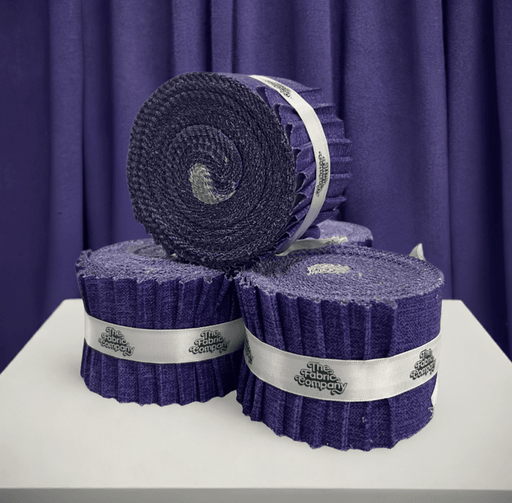 Grain of Color - 2.5" Roll - Purple (20 cuts) - Choice FabricsTFC-PURP-001