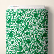Green Esmralda Birds and Branches Cotton 44/45 Fabric Per Yard - Choice Fabrics228467