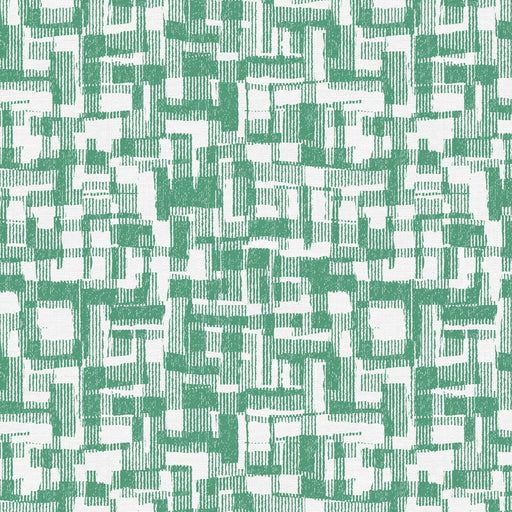 Green Sea Green Barcodes Cotton Wideback Fabric Per Yard - Choice Fabrics183-24617