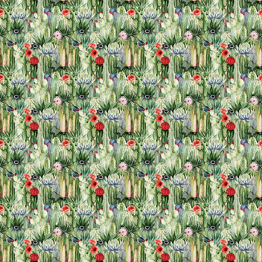 Green Southwest Minis Cactus Garden 44/45" Cotton Fabric Per Yard - Choice FabricsIBF5SWM-1