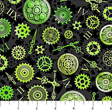 Green Timeless Good Together Cotton 44"/45" Fabric Per Yard - Choice Fabrics10699-76