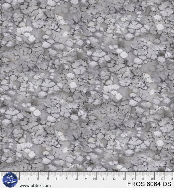 Grey / Silver Frost FROS-6064-DS Cotton 44/45 Fabric Per Yard - Choice FabricsFROS-6064-DS