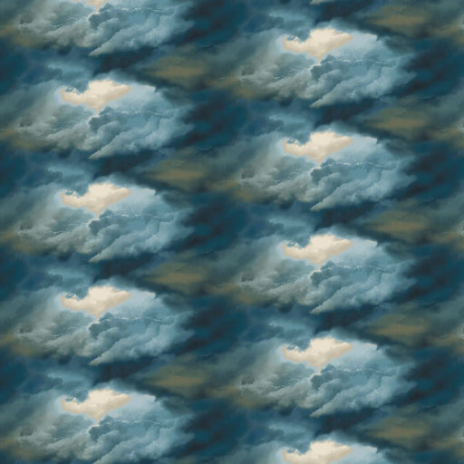 Blue Coastal Guardians Stormy Sky 43"/44" Fabric Per Yard - Choice FabricsHEG-2191-77
