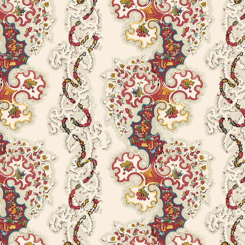 Cream Multi 108" Abstract Whole Cloth Cotton Wideback Fabric Per Yard - Choice FabricsHEG-3602W-44