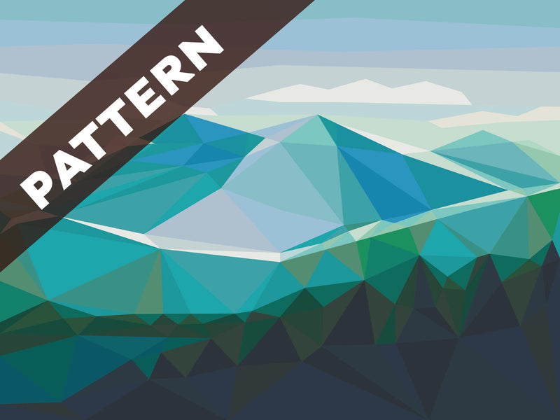 Hazy Hills East Pattern (CONFETTI)
