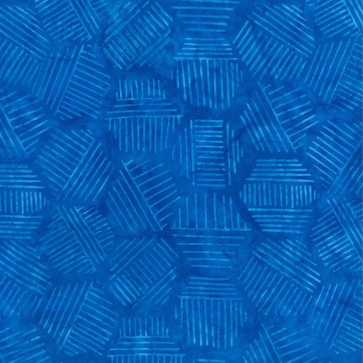 Hexies Blue Bayou 81700-42 Cotton 44"/45" Fabric Per Yard - Choice Fabrics81700-42