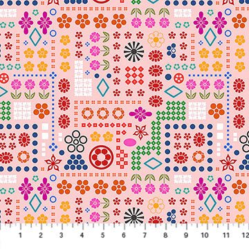 High Score Blush Yesterday Cotton 44"/45" Fabric Per Yard - Choice FabricsAMT160-20L