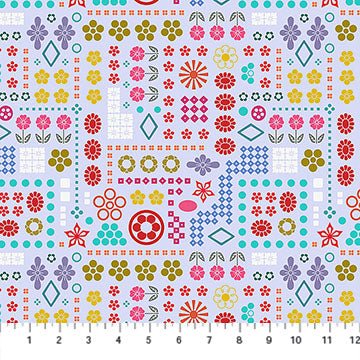 High Score Periwinkle Yesterday Cotton 44"/45" Fabric Per Yard - Choice FabricsAMT160-63V