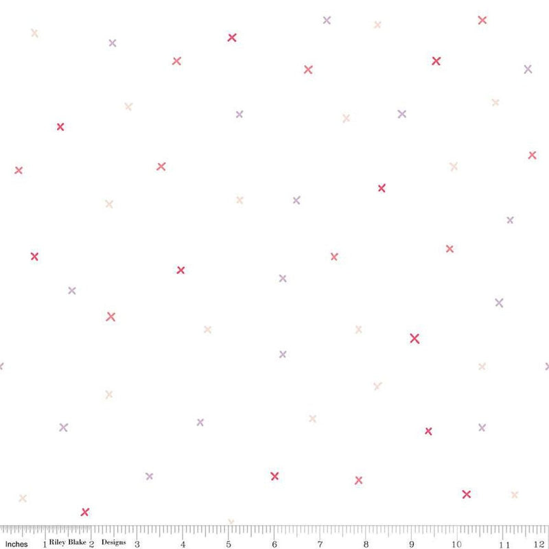 Hush Hush 5 Don't Cross Me Cotton 43"/44" Fabric Per Yard - Choice FabricsC16945-CROSS