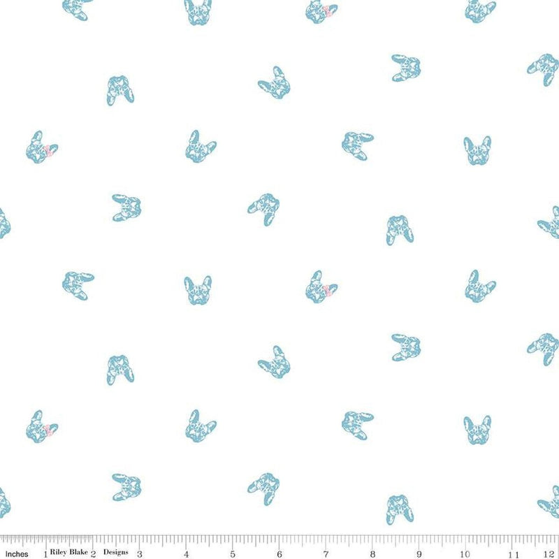 Hush Hush 5 Frenchie Friends Cotton 43"/44" Fabric Per Yard - Choice FabricsC16946-FRENCHIE
