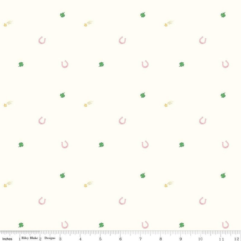 Hush Hush 5 Lucky Charms Cotton 43"/44" Fabric Per Yard - Choice FabricsC16953-CHARMS
