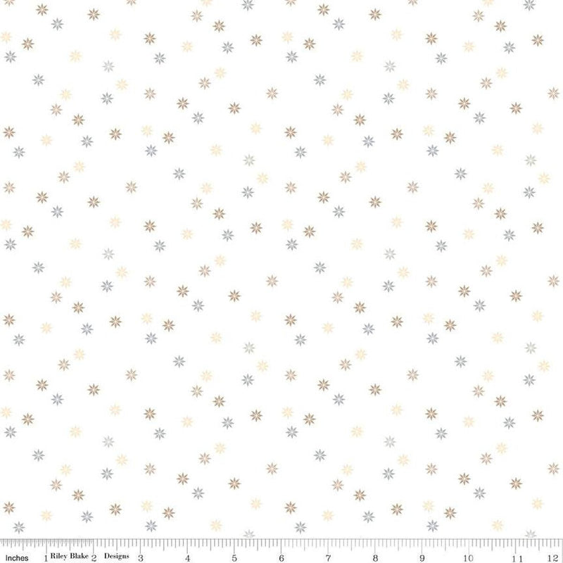 Hush Hush 5 Quilty Stars Cotton 43"/44" Fabric Per Yard - Choice FabricsC16942-STARS