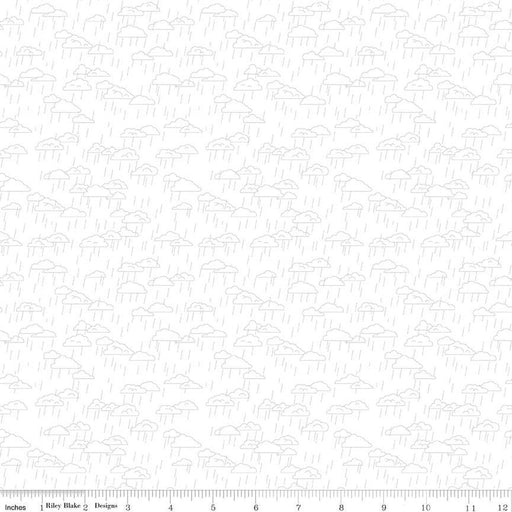 Hush Hush 5 When Skies are Gray Cotton 43"/44" Fabric Per Yard - Choice FabricsC16950-SKIES