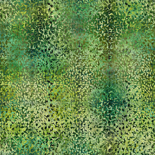 Leaves Green Evanescence Cotton 43/44 Fabric Per Yard - Choice FabricsIBF11EV-1