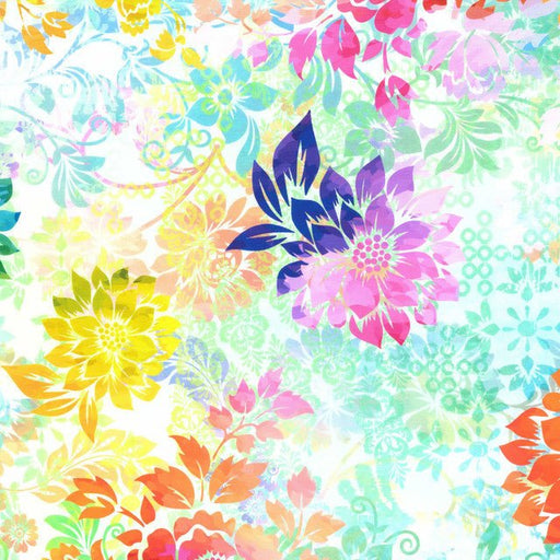 Felicity Florals Multi 44"/45" Fabric per Yard - Choice FabricsIBF2FEL-1