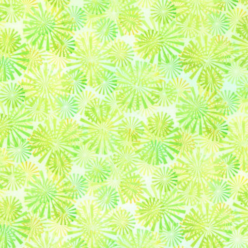 Felicity Rays Green 44"/45" Fabric per Yard - Choice FabricsIBF5FEL-2