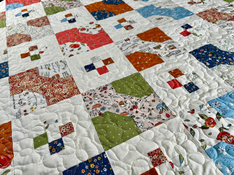 Vintage Bows Quilt Pattern - Paper Pattern - Choice Fabricssku-45141796683929