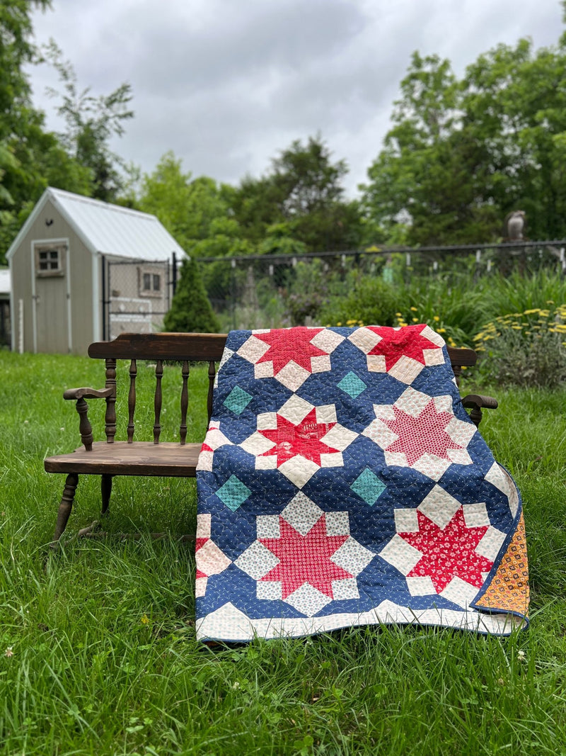 Country Heavens Quilt Pattern - Paper Pattern, Mailed - Choice Fabricssku-46067379044505