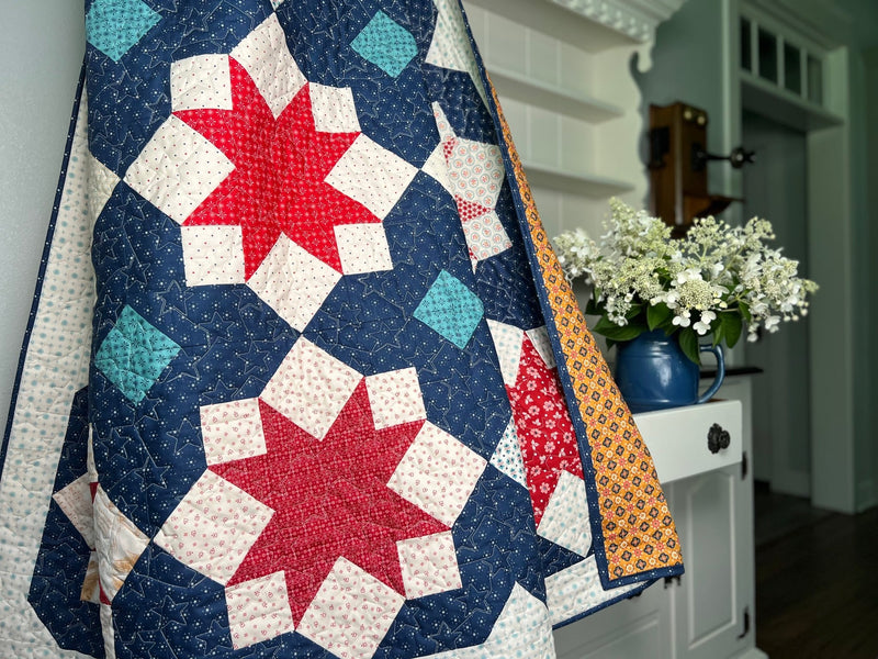 Country Heavens Quilt Pattern - Paper Pattern, Mailed - Choice Fabricssku-46067379044505