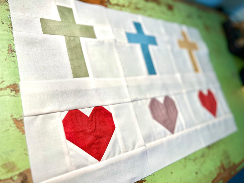 Simple Faith Quilt Pattern - Paper Print Version - Choice Fabricssku-45108186644633
