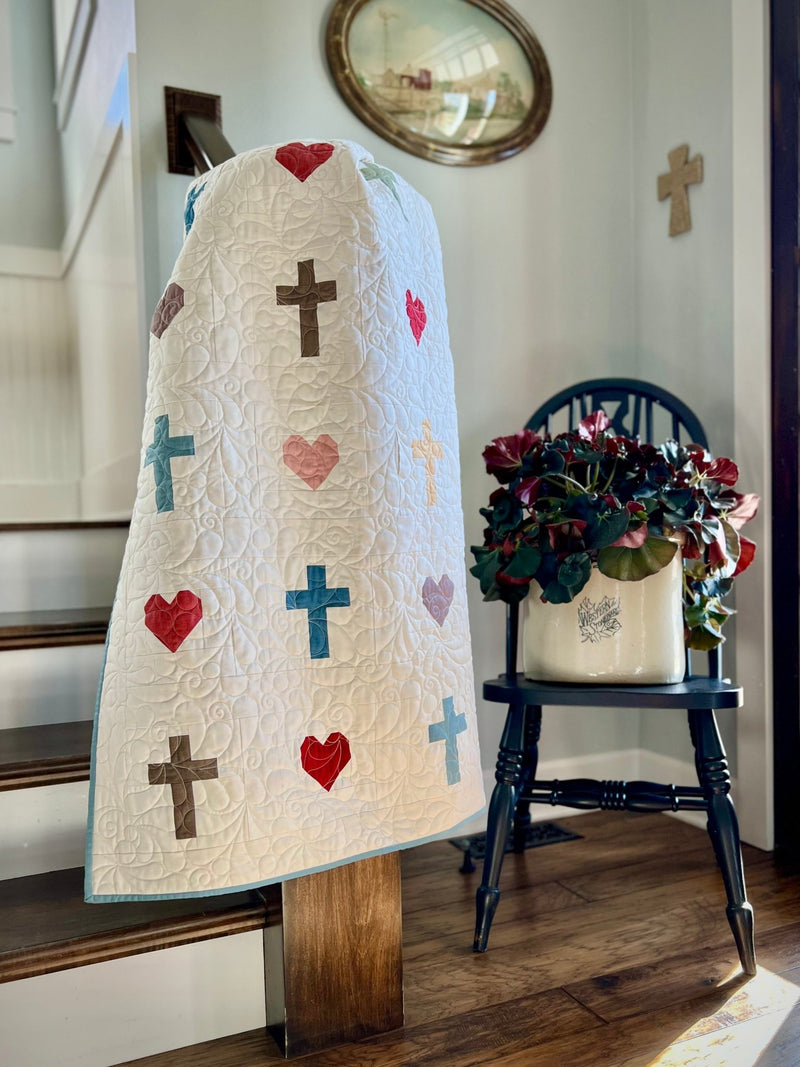 Simple Faith Quilt Pattern - Paper Print Version - Choice Fabricssku-45108186644633