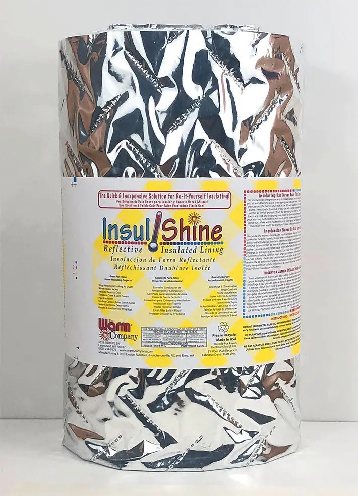 Insul - Shine 22" x 30 YD Batting - Reflective Heat - Resistant Insulation for Quilting - Choice FabricsWCDS-6360