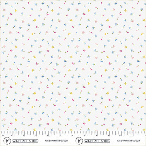 Ivory Floret Midnight Blooms Cotton 44"/45" Fabric Per Yard - Choice Fabrics55076-12