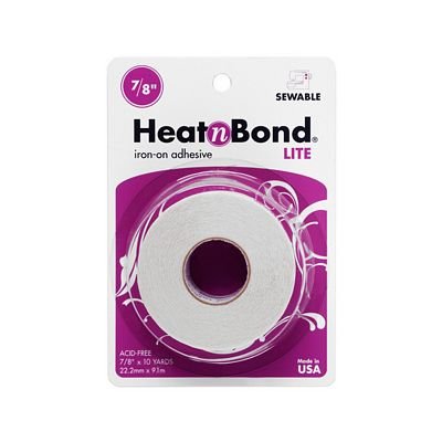 HeatnBond Lite Fusible Tape 7/8 in x 10 yd - Choice FabricsL3348