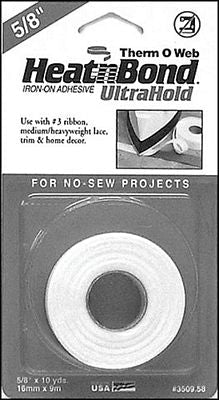 HeatnBond UltraHold Fusible Tape 5/8 in x 10 yd - Choice FabricsL3509/58