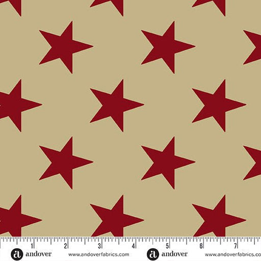 Lace Star Spangled Fredericksburg Revisited 108" Cotton Wideback Fabric per yard - Choice FabricsAW-10050-NR