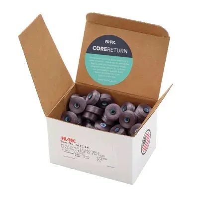 Lead Grey Magna - Glide Classic 60 Bobbin Box (Case of 72) - Choice FabricsMGCB-60236