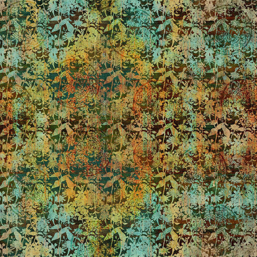 Emblems Green Evanescence Cotton 43/44 Fabric Per Yard - Choice FabricsIBF12EV-1