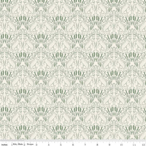 Let's Wander First Catch Cream Cotton 43"/44" Fabric Per Yard - Choice FabricsC16882­-CREAM