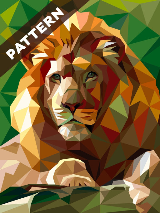Lion Pattern - Choice FabricsPT006