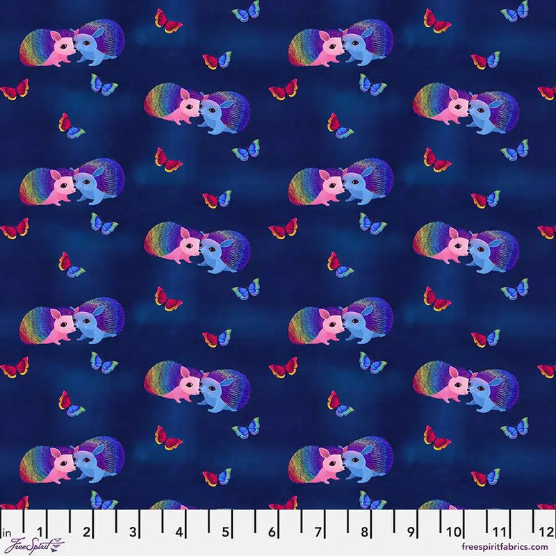 Love Bright Navy Cotton 44"/45" Fabric Per Yard - Choice FabricsPWKT041.XNAVY