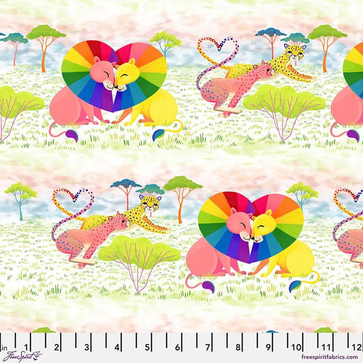 Love in the Savanna Multi Cotton 44"/45" Fabric Per Yard - Choice FabricsPWKT042.XMULTI