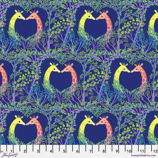 Love in the Trees Blue Cotton 44"/45" Fabric Per Yard - Choice FabricsPWKT043.XBLUE