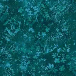 Green Teal Vintage Damask Cotton Wideback Fabric per yard - Choice FabricsMASQBD105-Q