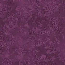 Purple Plum Vintage Damask Cotton Wideback Fabric per yard - Choice FabricsMASQBD105-V