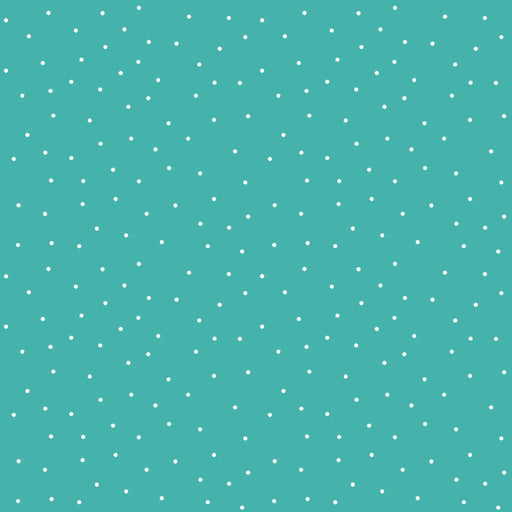 Green Aqua Small Dot Cotton Wideback Fabric per yard - Choice FabricsMASQBD214-Q