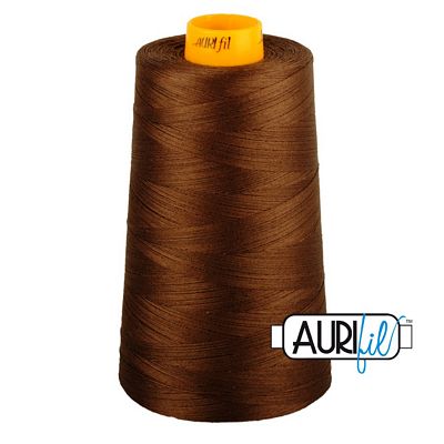 Aurifil Mako Cotton 40wt Longarm Thread 3,280yd - Bark