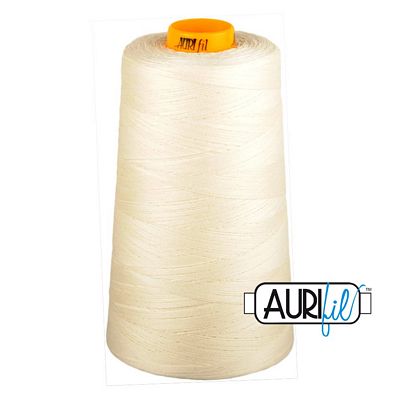 Aurifil Mako Cotton 40wt Longarm Thread 3,280yd - Chalk