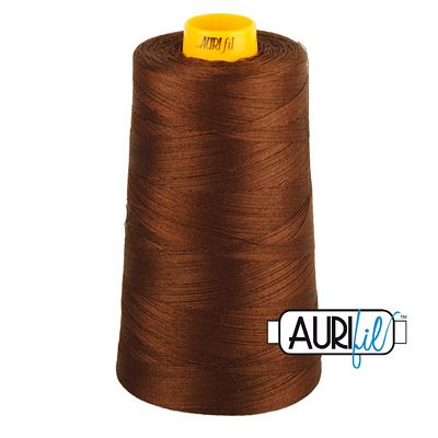 Aurifil Mako Cotton 40wt Longarm Thread 3,280yd - Chocolate