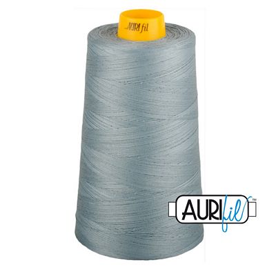 Aurifil Mako Cotton 40wt Longarm Thread 3,280yd - Light Blue Grey