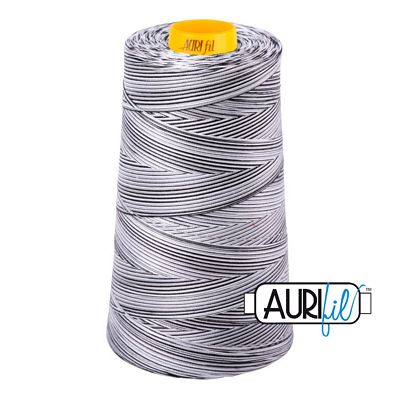 Aurifil Mako Cotton 40wt Longarm Thread 3,280yd -  Licorice Twist