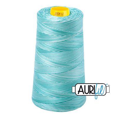 Aurifil Mako Cotton 40wt Longarm Thread 3,280yd - Turquoise Foam