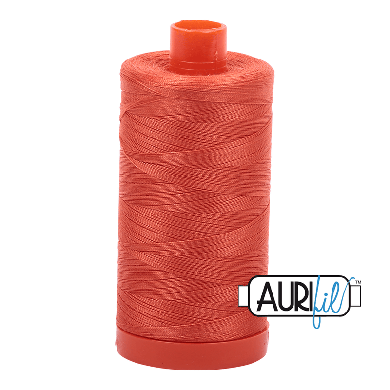 Aurifil 50wt Mako Cotton Thread - Dusty Orange 1154 - Choice FabricsMK50SP1154
